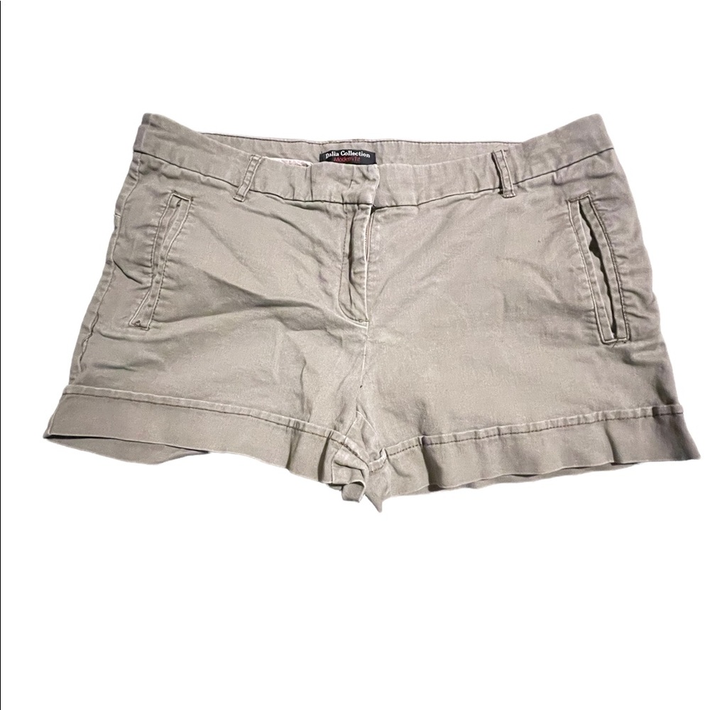 Olive green khaki Dalia Collection shorts size 10
